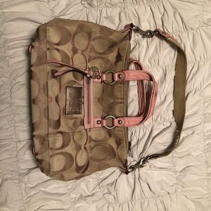 Authentic Coach Poppy Tote